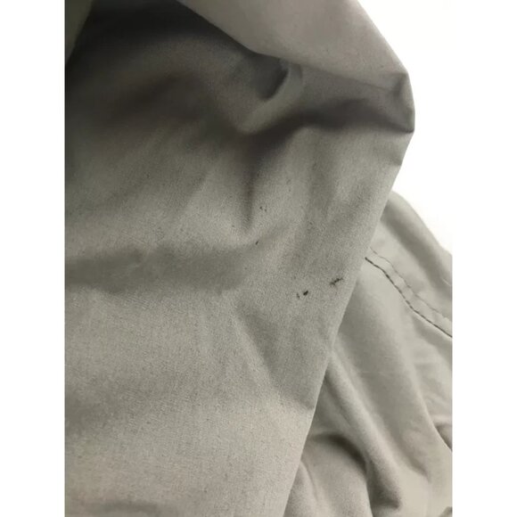 Members Only Mens Beige Lined Lining Pockets Full‎ Zip Windbreaker Jacket Size L - Picture 16 of 16